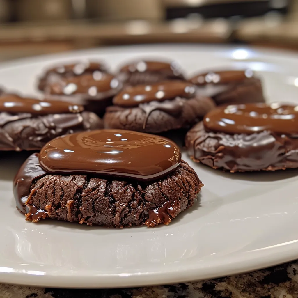 Chocolate Thumbprint Cookies - In Bloom Bakery